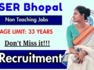 IISER Non Teaching Recruitment 2026 For Degree Candidate