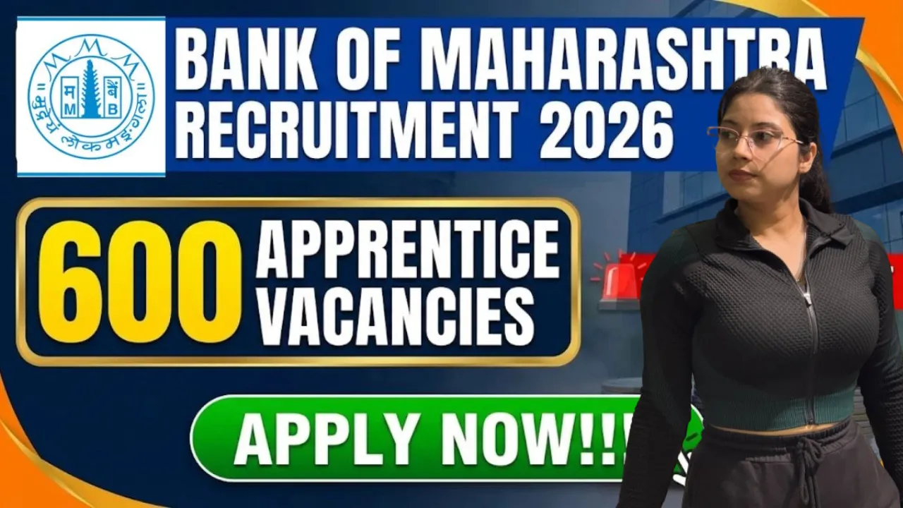 Bank of Maharashtra Notification, Eligibility & Apply Online